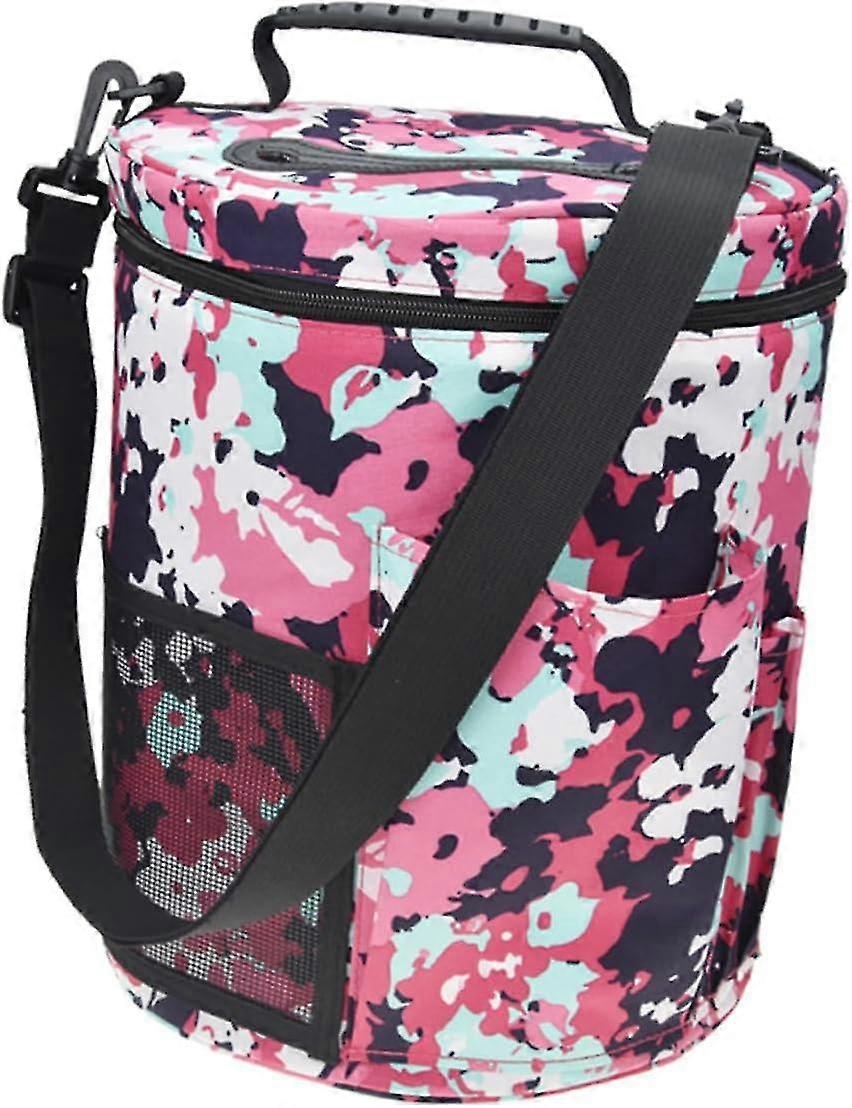 Borsa per maglieria in filato multicolore - Stoccaggio di gomitoli e filati all'uncinetto