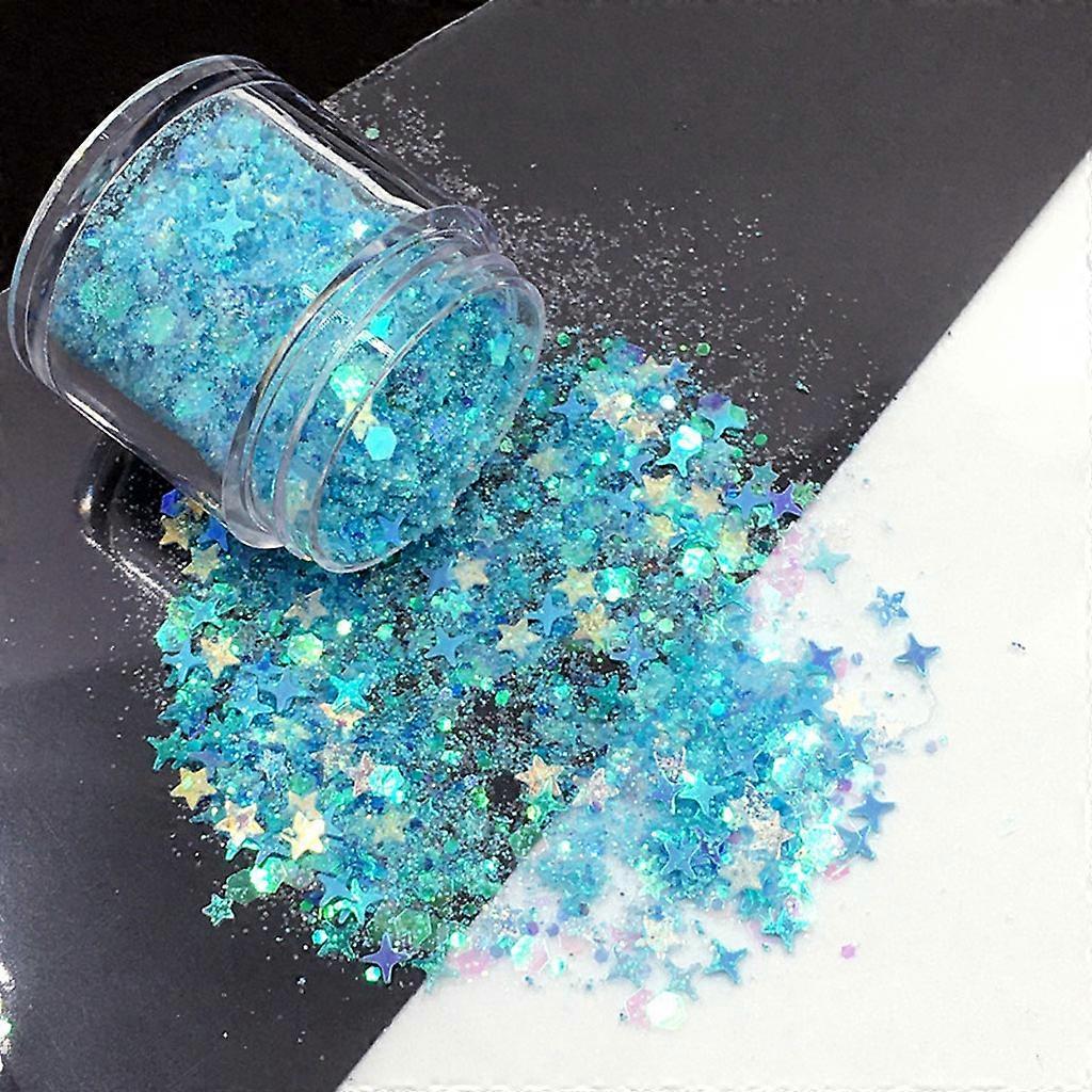 10Ml Epoxy Resin Fillings Sparkling Glitters Mixed Chunky Sequins Resin Crafts