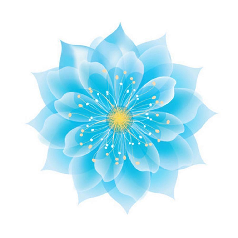 crystal blue wallpaper wall sticker removable