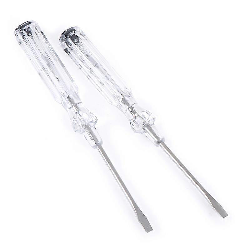 2 Pieces 100-500V Induced Electrical Tester Screwdriver Test Probe Pen Voltage Detector Light