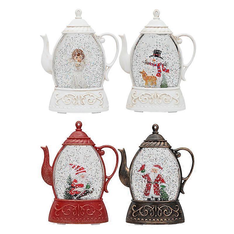 Christmas Kettle shaped lamps， Decoration for Festive Display