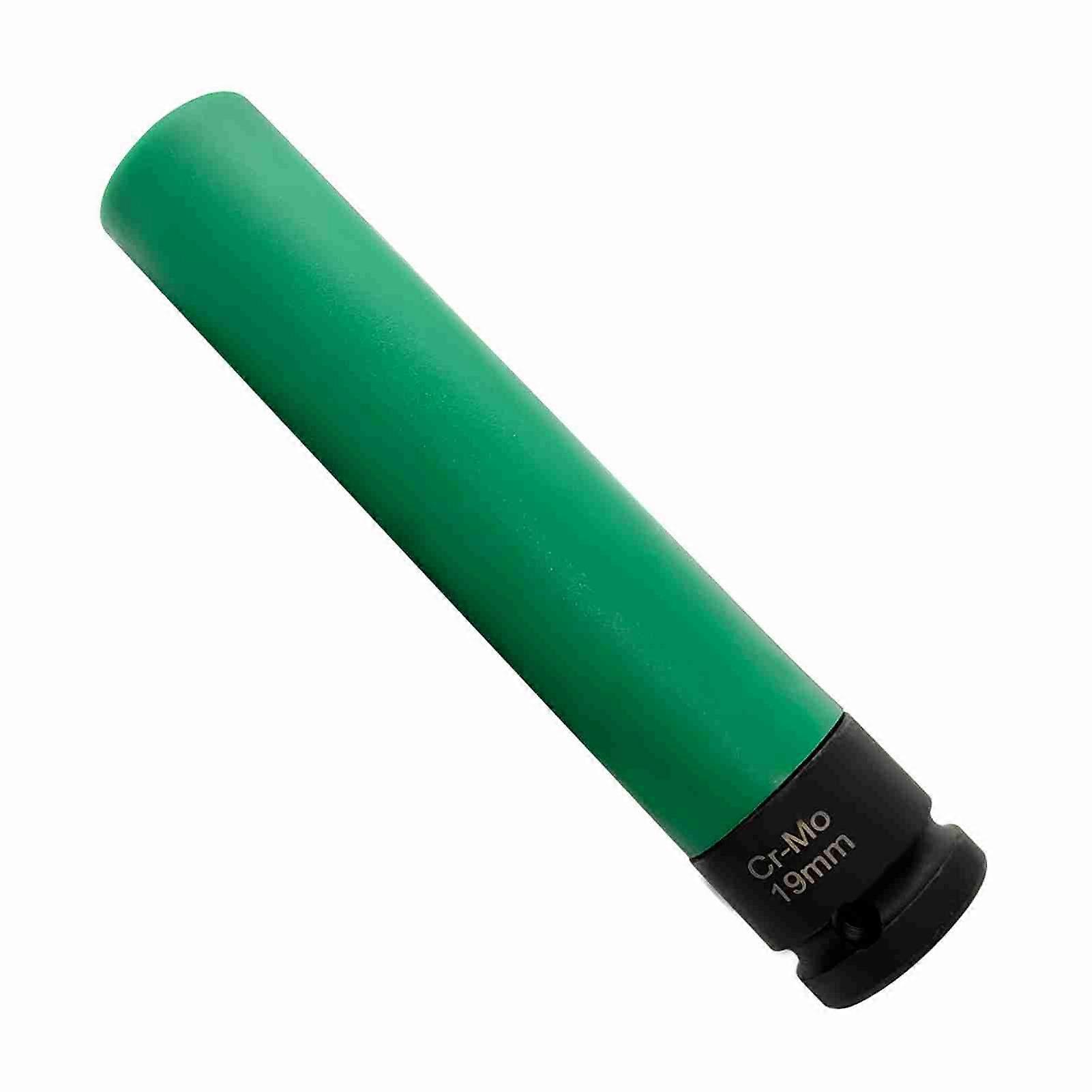 1/2'' Drive 17 mm Lug Nut Impact Socket, CR-MO Non-Marring Extra Deep Thin Wall Wheel Lug Nut Socket