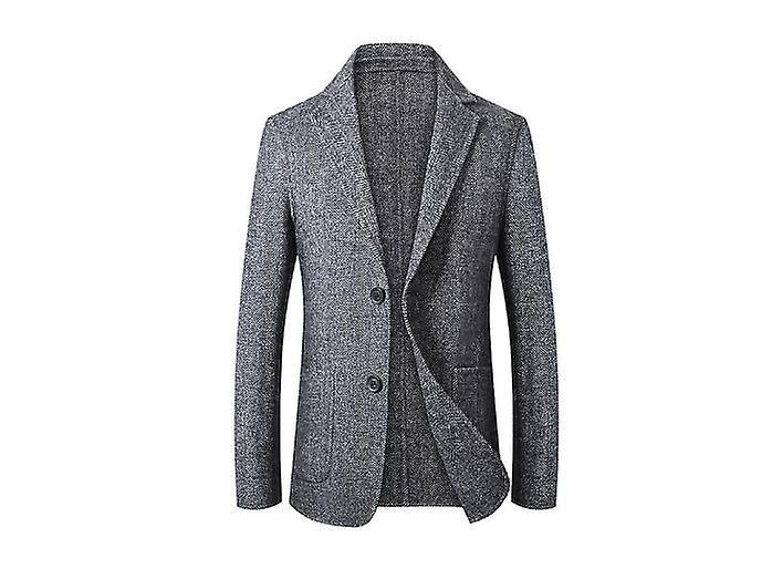 Men's Windbreaker Notch Lapel Coat