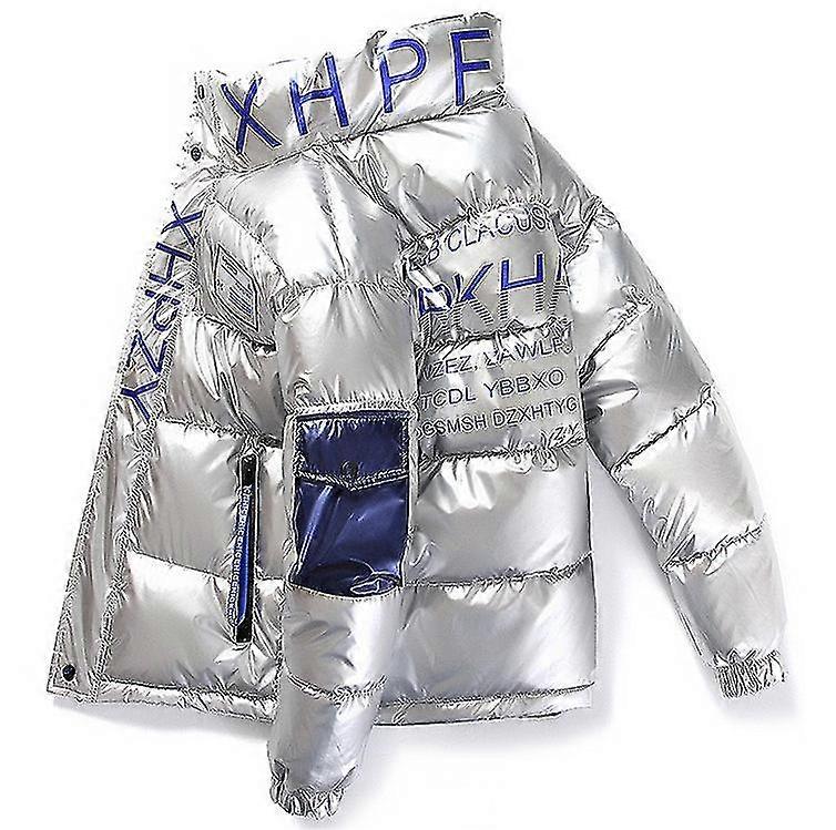 Jacheta pentru barbati de iarna Shiny Down bumbac