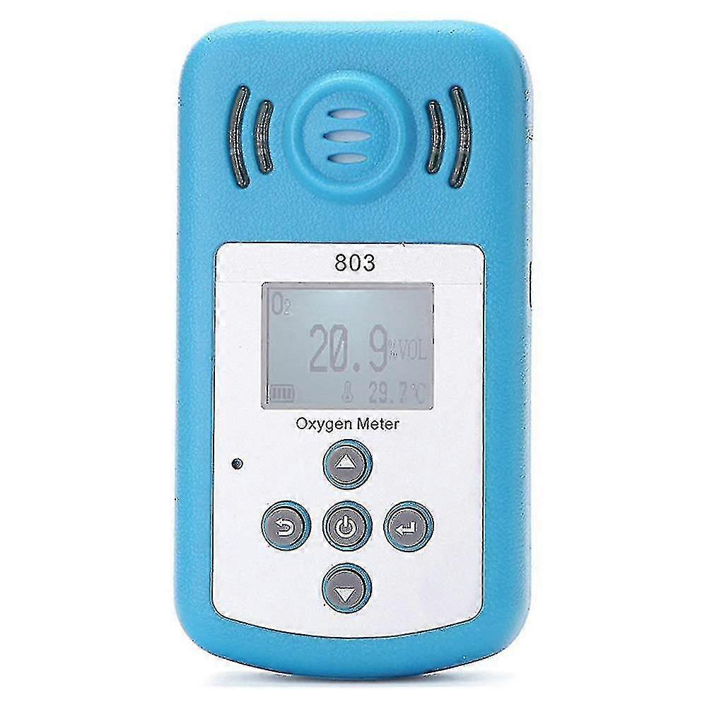 Handheld Portable Automotive Mini Oxygen Meter O2 Gas Tester Monitor Detector With Lcd Display Sound And Light Alarm