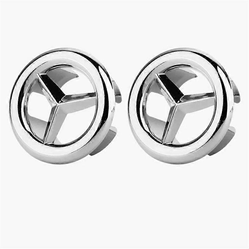 2pcs Basin Trim Cap Cover Bathroom Sink Hole Cover Plastic Electroplated Overflow Ring Bathtub Accessory 22-24mm Bouchon LavaboCraft Pipe Cleaners