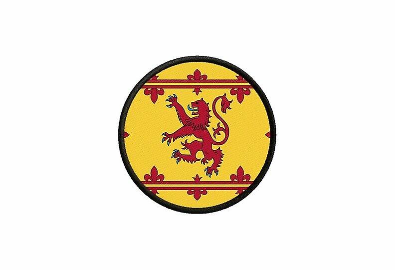 Patch ecusson scottish flag royal Scottish printed thermosticker round round roundcard
