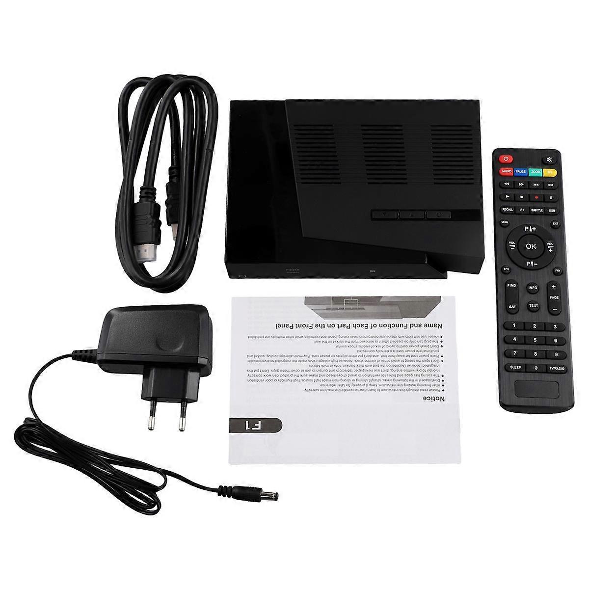 Set-Top Box Receiver HEVC Set-Top Box DVB-S2 Reception Portable Practical 265 CAS SATELLITE RECEIVER FOREVER EU Plug