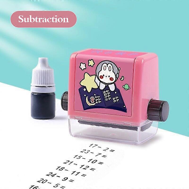 Math Practice Number Rolling Addition And Subtraction Question Stamp Within 100