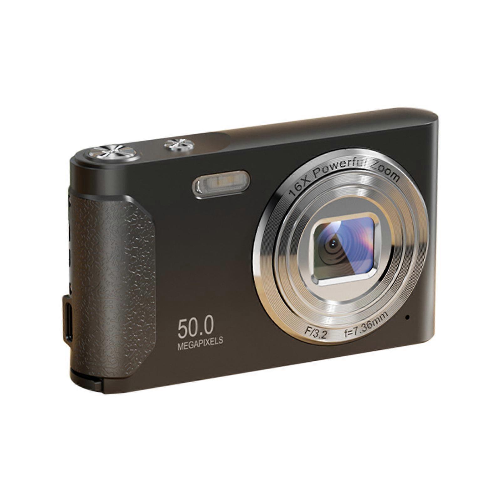 CCD High Definition Macro Digital Camera 16X Zooms 2.4 Inch IPS Screen 800W Effectivepixel Recording Selfie Beauty Filter Camera