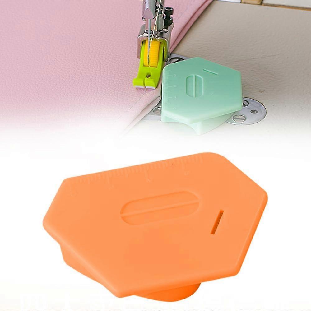 Guide de couture magnétique pour machine à coudre, guide de couture polygonal multifonctionnel, jauge d'ourlet avec échelle