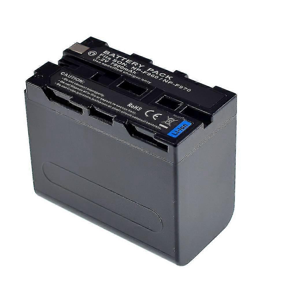 xjBattery Np-f970 F960 Compatible Yongnuo Yn300 Yn600 Yn160s Led Light 6600mah