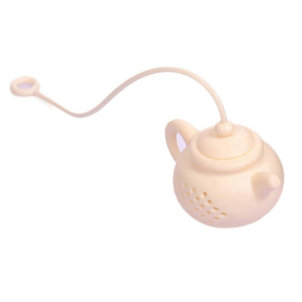 3 PCS Creative Silicone Tea Bag Tea Pot Shape Tea Filter