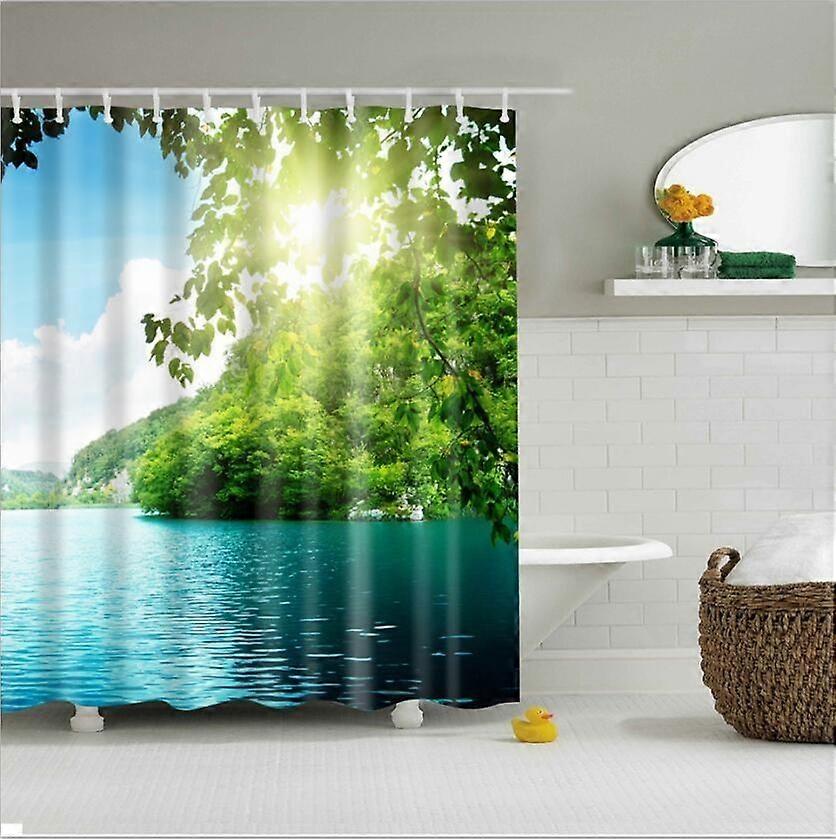 Bathroom Shower Curtain Design Style - 935