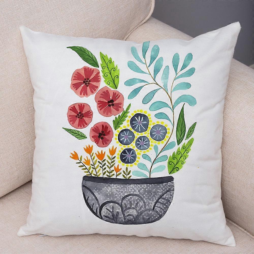 Tisk povlak na polštář Sofa Cushion Cover Design Style -569