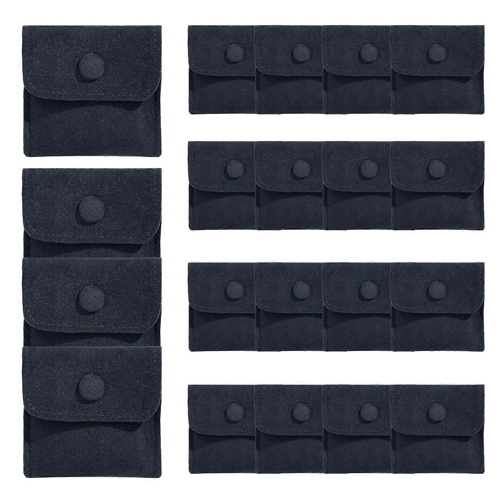 Mikroszálas ékszertasak, 10 x 7 cm, ékszer csomagoló táska Luxus kis ékszer ajándéktáskák csomag