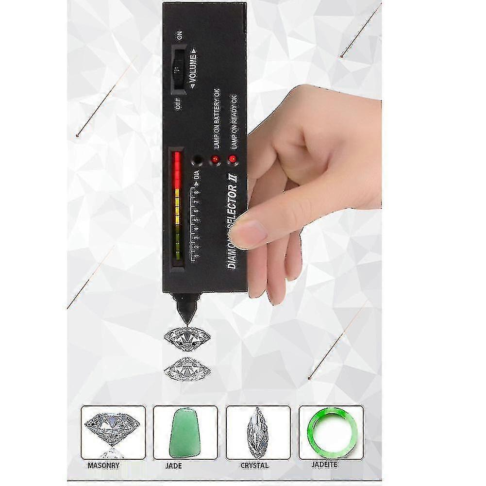 Rapid ajunge Gemst Detector, aur argint Diamond Tester bijuterii Gemst Tester Tool
