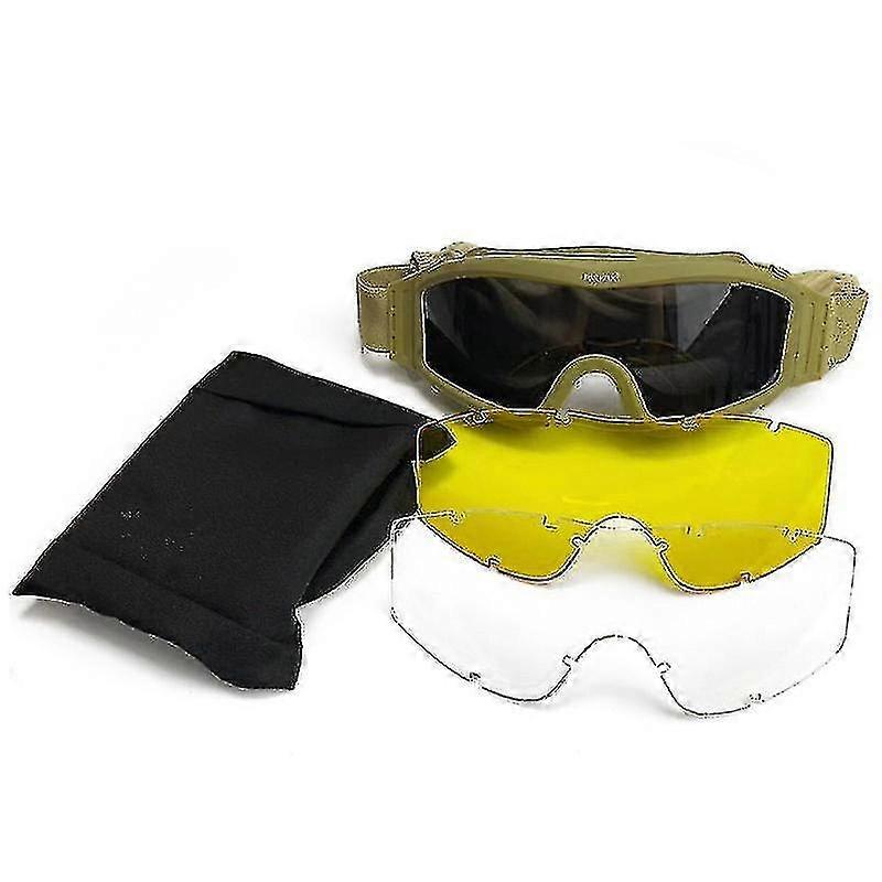 3 en 1 Gafas Tácticas Tiro Militar