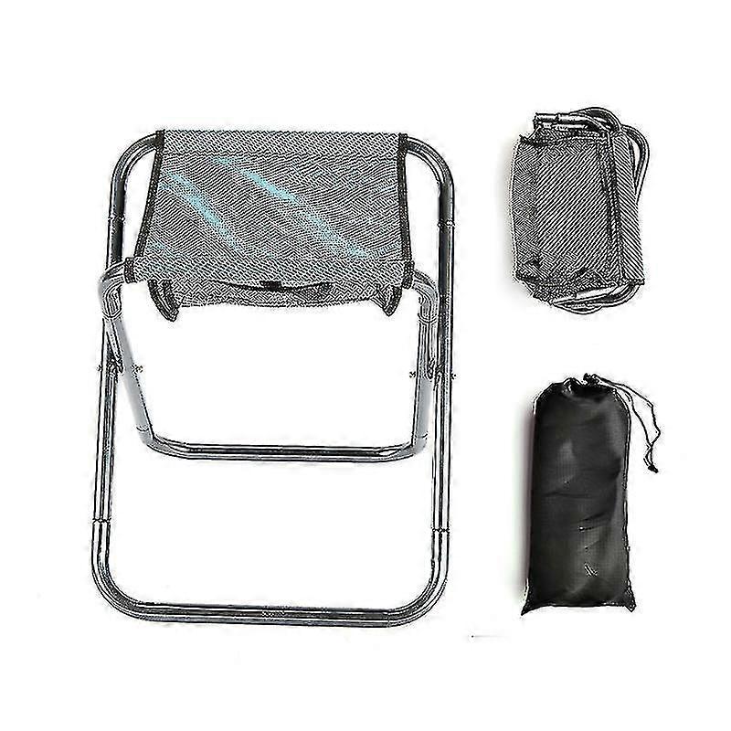 Camping Stool, Ultralight Folding Stool With Carrying Bag, 15.7inch For Ultralight Portable