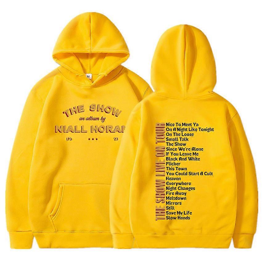 Niall Horan 2024 The Show Live On Tour 美的特大スウェットシャツ 男性 女性 ヒップホップ ビンテージ コンサート パーカー ファン ギフト