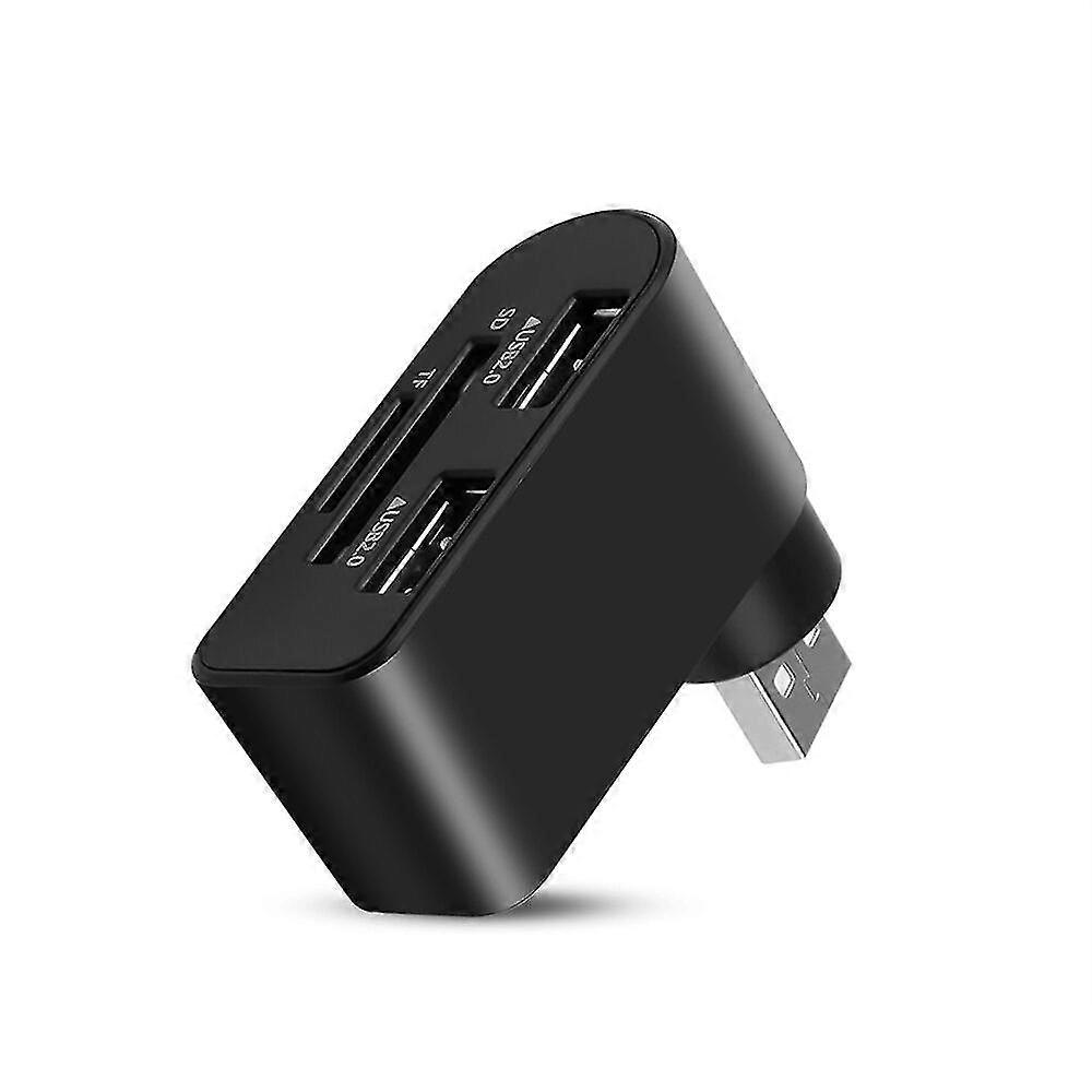 Multi Usb Hub 2.0 2 Port Usb 2.0 Adapter Splitter Power Interface Sd Tf Card Reader For Macbook Computer Laptop Pc