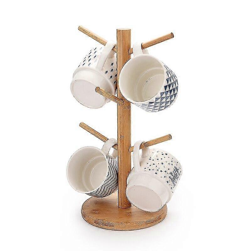 drain holder bamboo jewelry tree rack storage glass