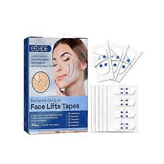 Facial Invisible Lifting Sticker Dilue Facial Fine Lines Law Lines Skin Loose Firming Lifting V Face Sticker 40pcs