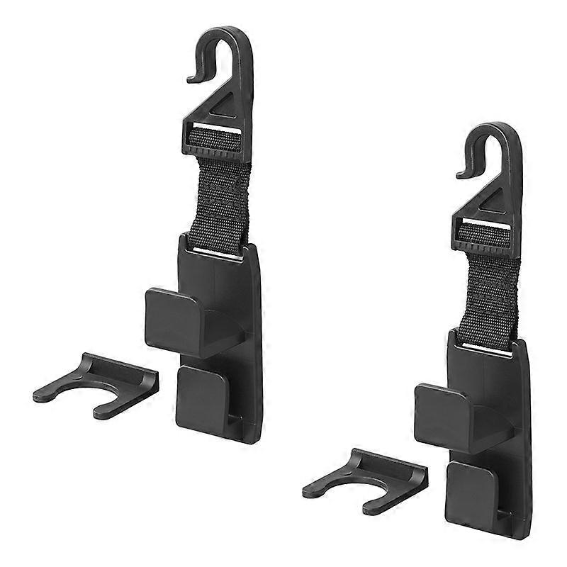 Gancho de encosto de cabeça resistente - conjunto de 2
