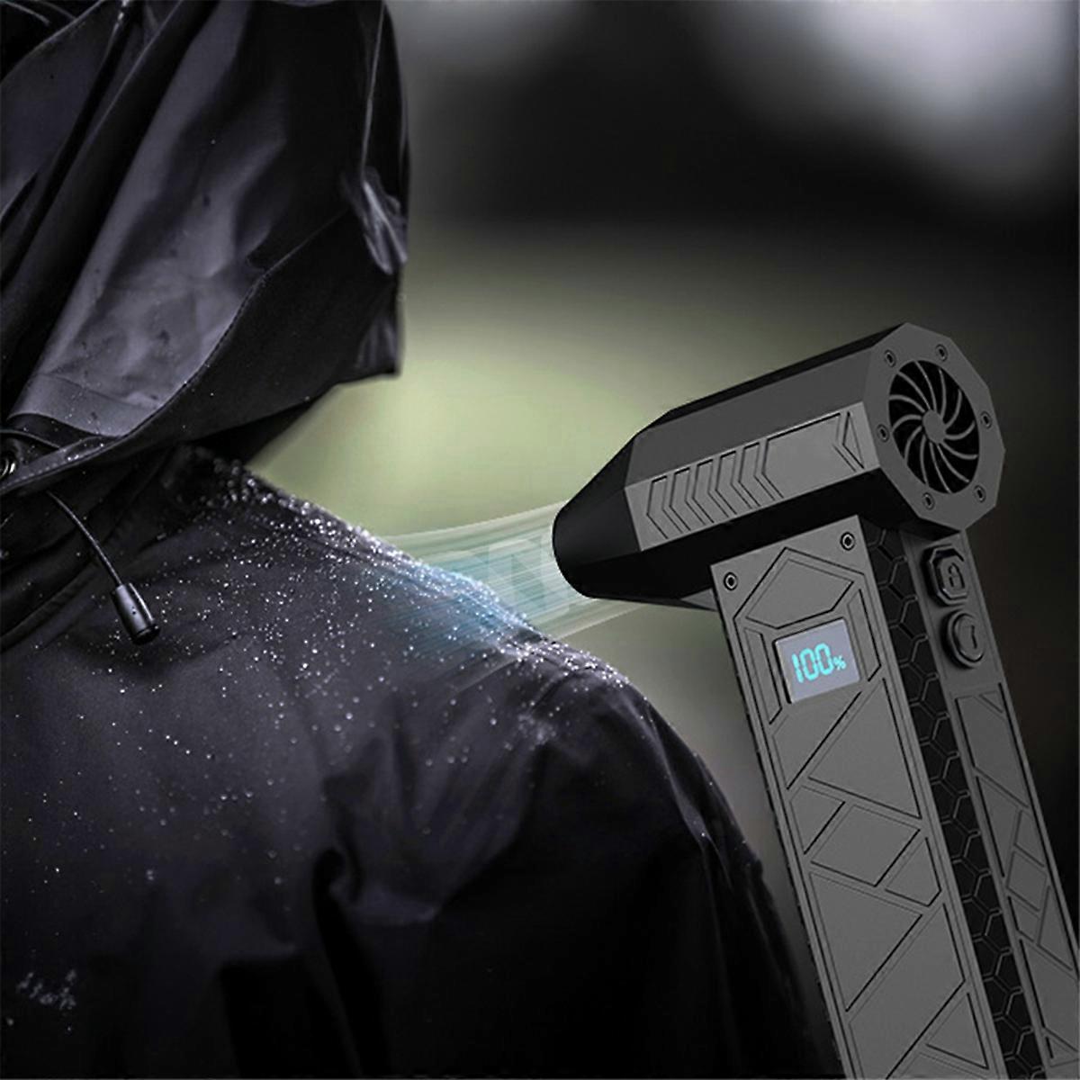 Powerful Turbo Fan High-Speed 130000 RPM 4 Adjustable Speed Electric Air Duster Kit for Car Computer Keyboard Lens A