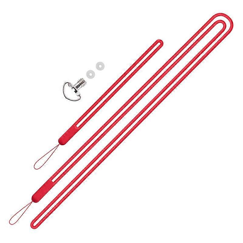 Camera Strap Bundle Soft Elastic Silicone Camera Neck Wrist Strap for OSMO POCKET 3 for Insta360 ONE X2