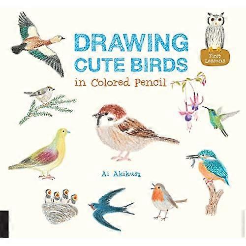 Drawing Cute Birds in Colored Pencil