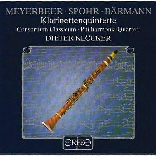 Clarinet Quintets (Klocker Philharmonia Quartet Berlin) CD (1991) NEW