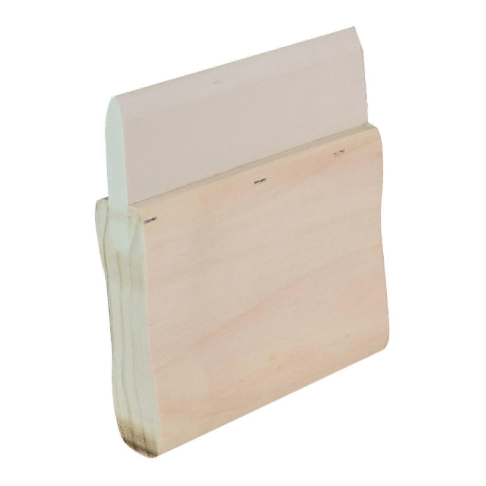 Screen Printing Ink Scraper Reusable Lightweight Professional Rubber Scraper 10cm