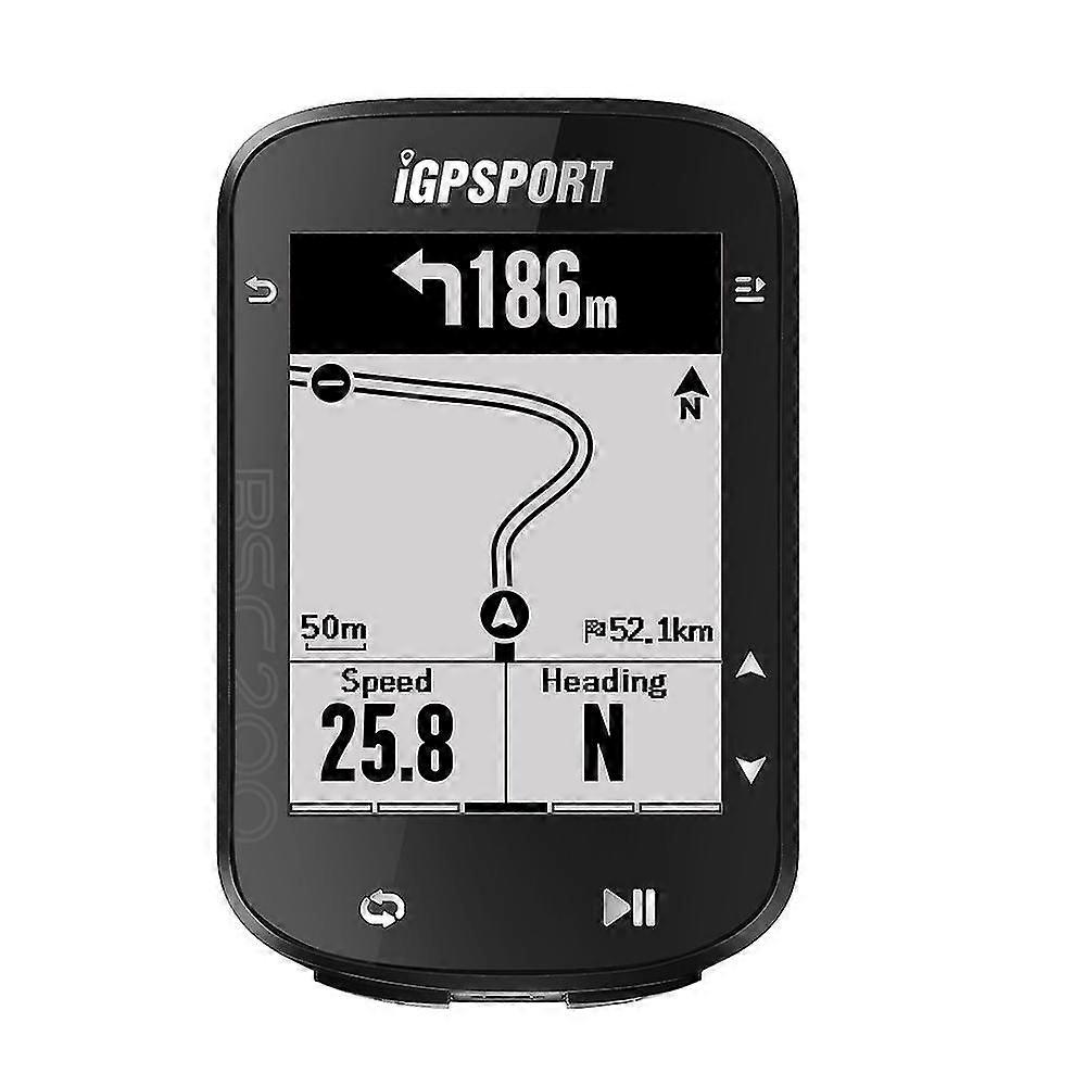 8 Language Bicycle Speed Meter Waterproof Cycling Route Navigation Mileometer Multi-functional Digit