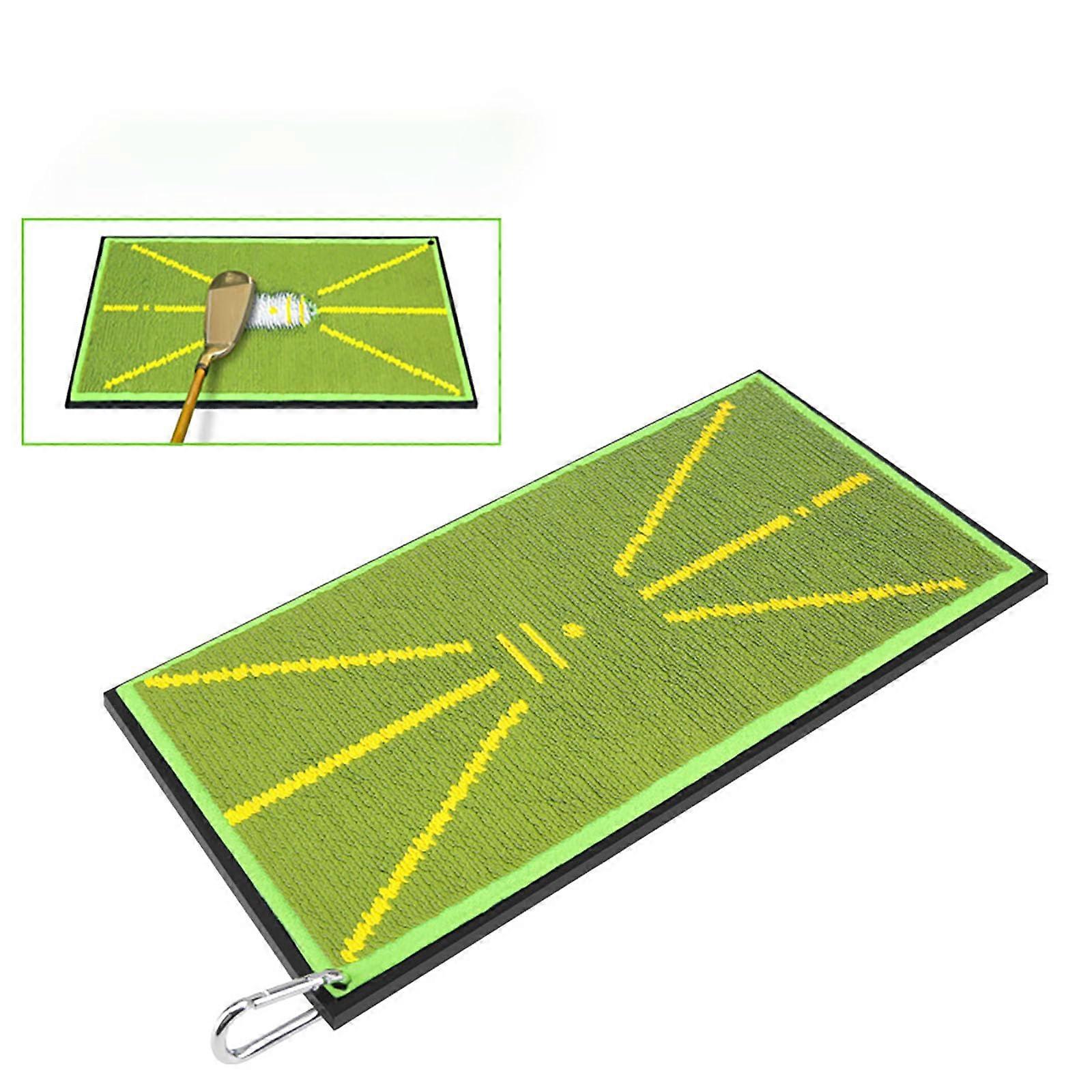 Golf practice mat, size 12 inches × 24 inches, suitable for training