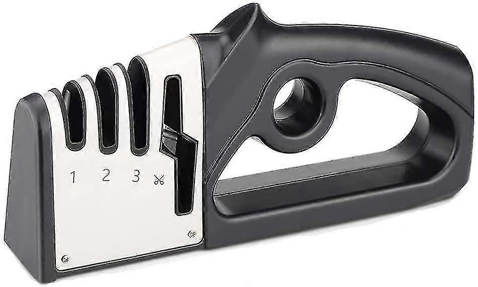 Knife Sharpener, Knife Sharpener 4 Levels Knife Sharpener Professional