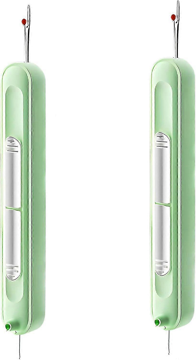 Upgraded 2 in 1 Needle Threaders Seam Ripper,Sewing Supplies,Multifunctional Sewing Tool, Quick Sewing Machine Loop Automatic Needle Threaders