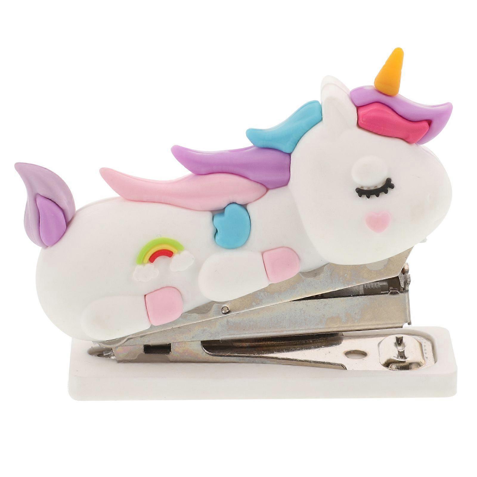 Cute Stapler Unicorn Stapler Students Stapler Hand Stapler Handheld Stapler Home Office Stapler