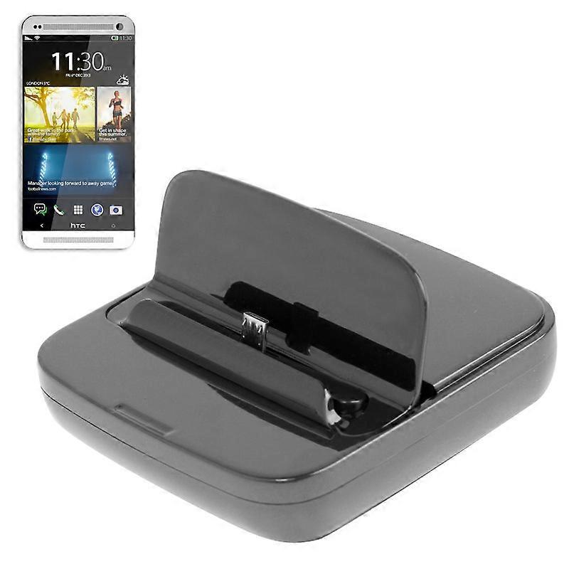Desktop Charging Cradle with Micro USB Sync Data Function for HTC One M8