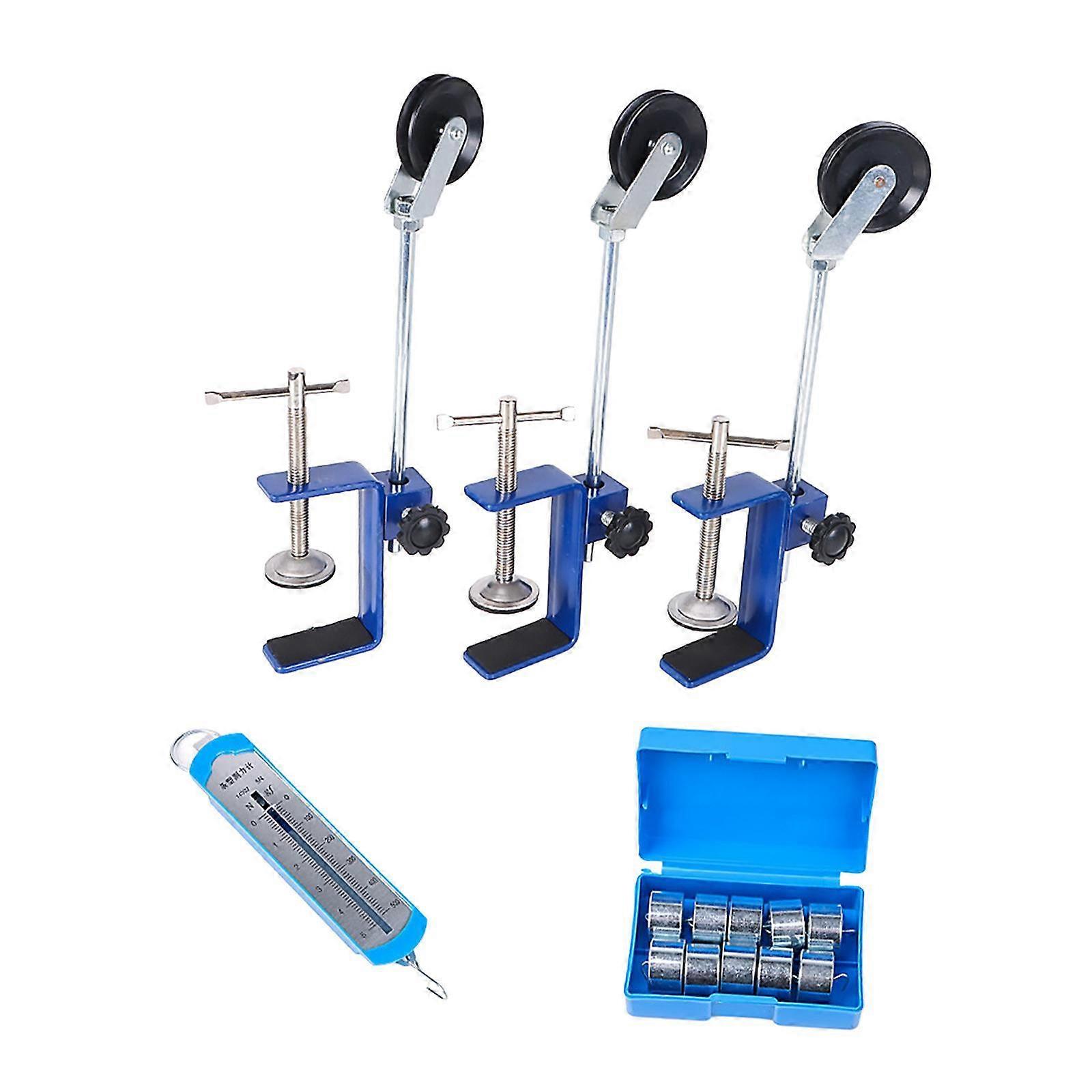 Support Rod Fixed Pulley Physics Experiments Set Pulleys Block Set Mechanics