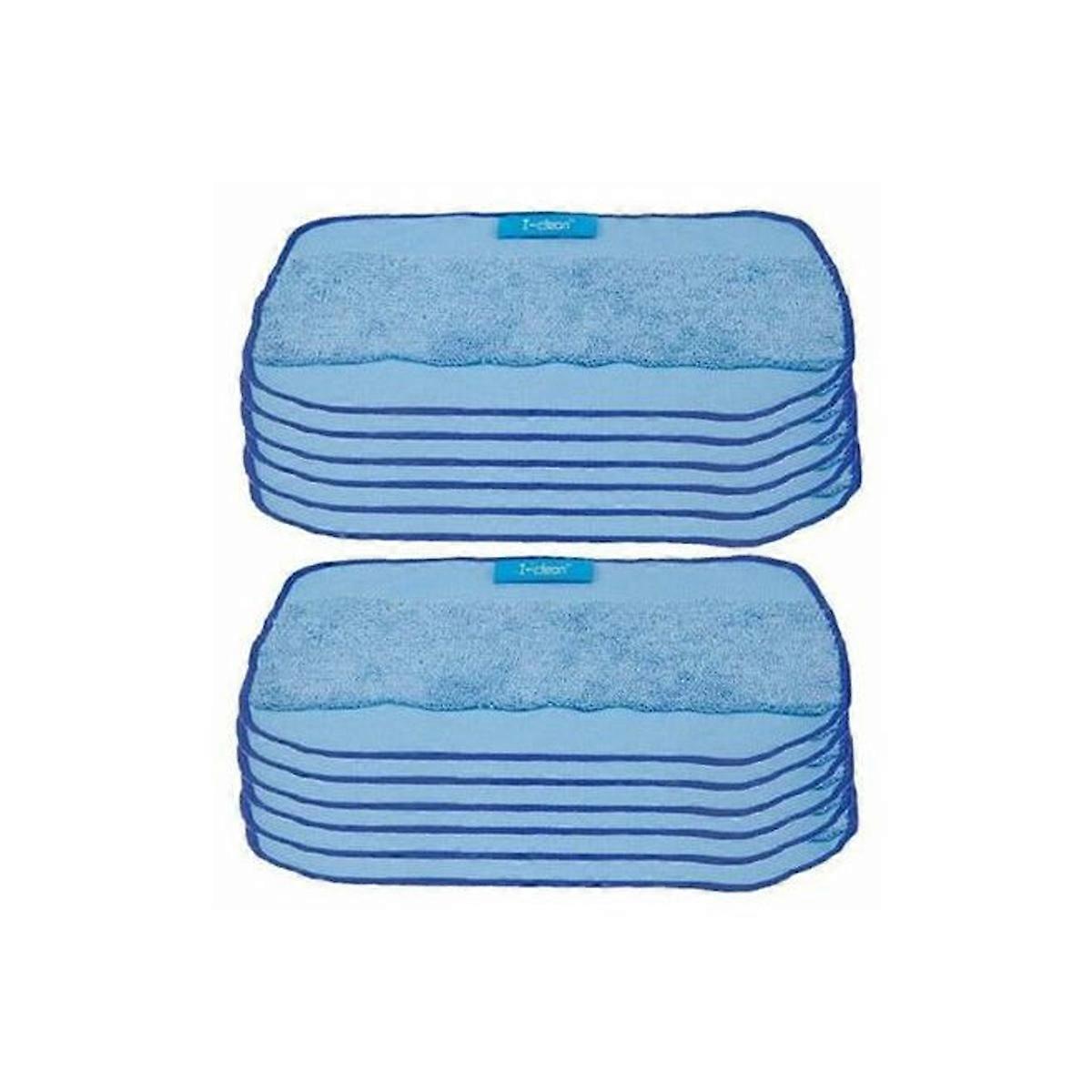 12-Pack Washable Reusable Microfiber replacement cloths for iRobot Braava 380t 320 Mint 4200 5200 Robotics