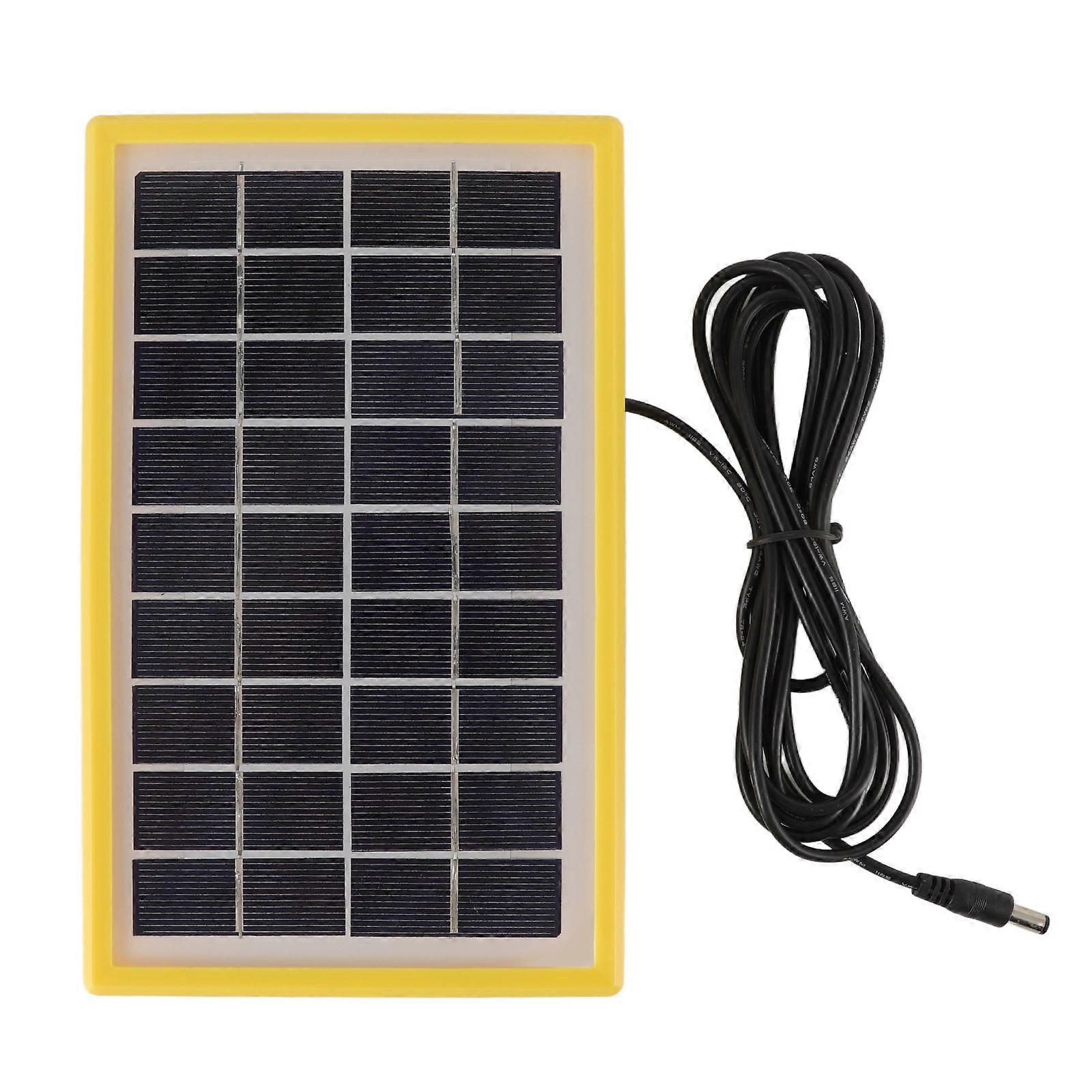Portable Solar Panel DC 9V High Conversion Efficiency Semi Flexible Solar Cell Panel for Mobile Phone Car