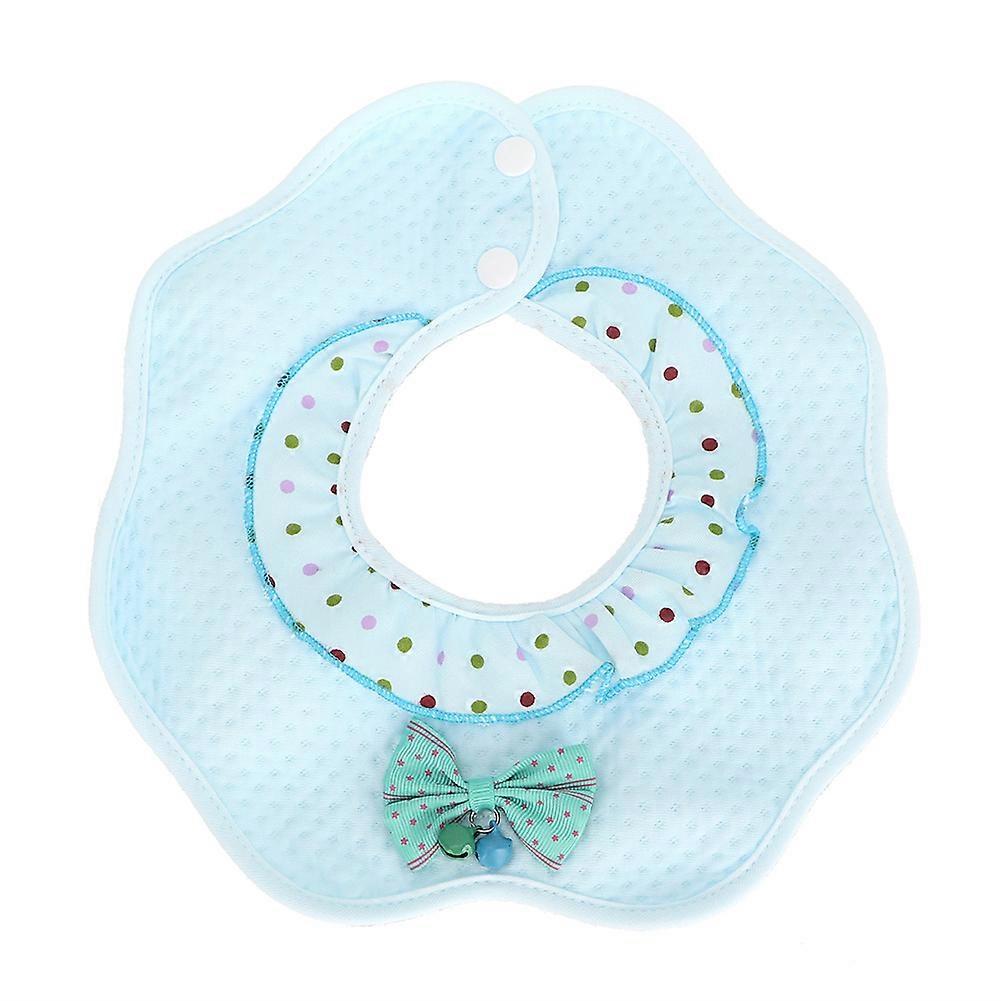 Pet Dog Puppy Lace Saliva Towel Collar for Photography - Adjustable Size, Decorative Design, Soft Material