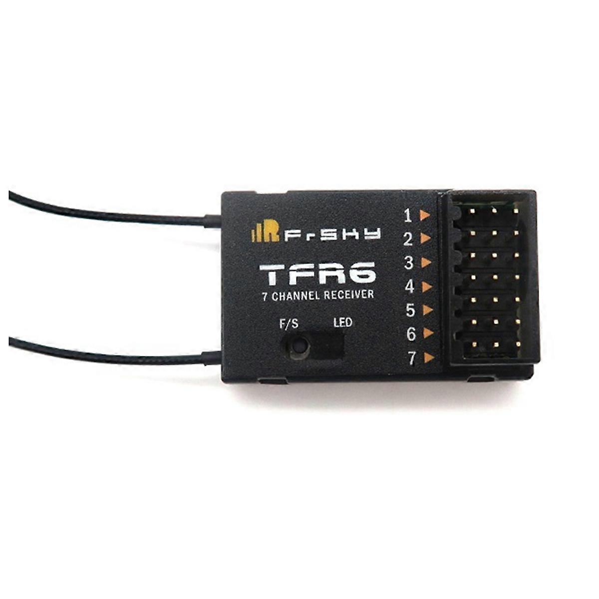 2.4Ghz 7CH Receiver TFR6 Compatible with Futaba for RC Car RC Model
