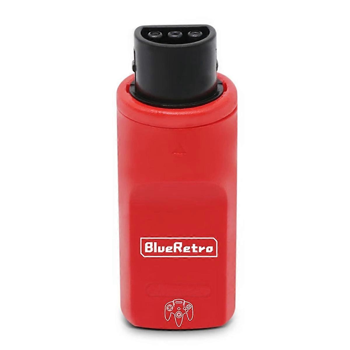 Wireless Game Controllers Adapter for Nintendo 64 Console Red