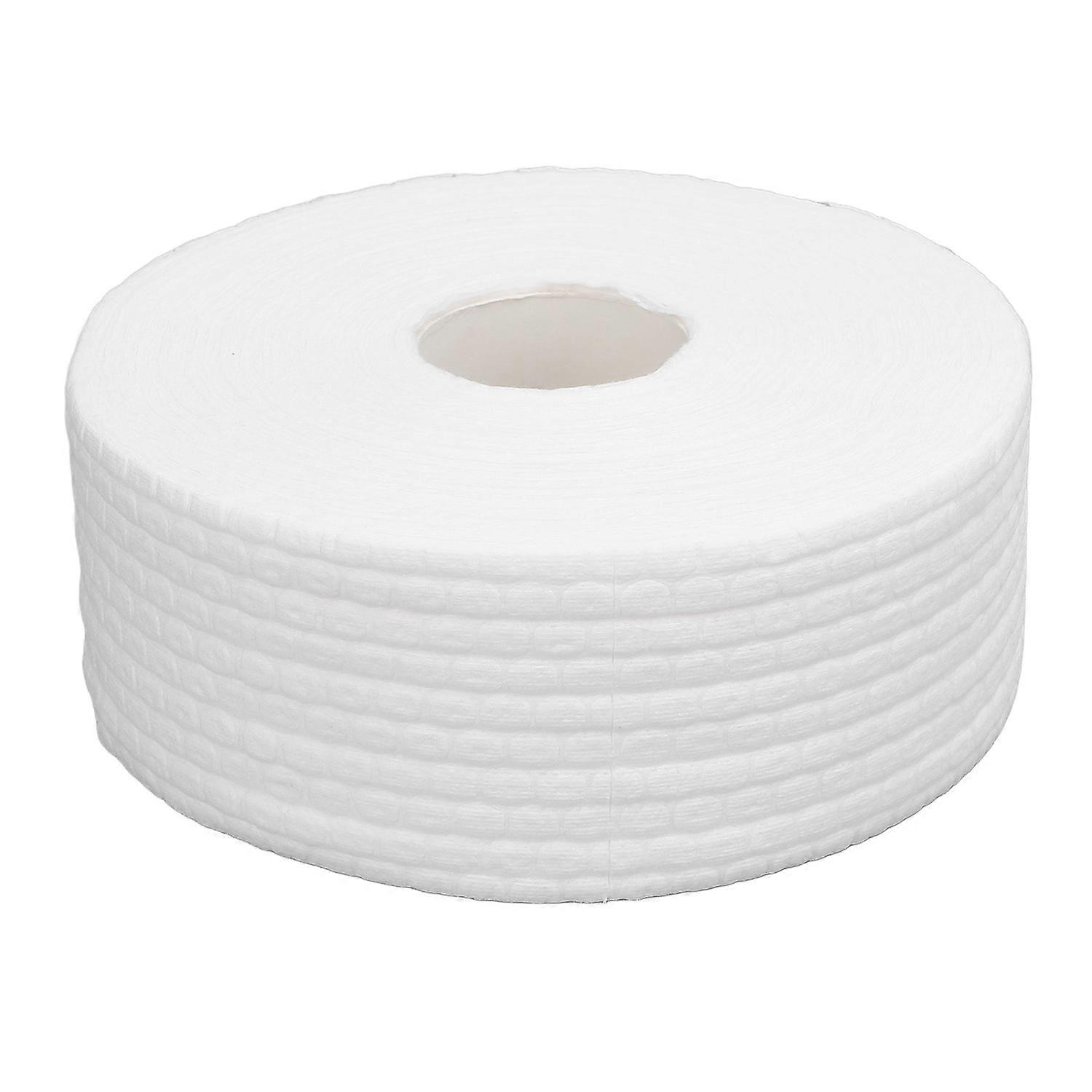 1 Roll Nail Cotton Pads Foldable Soft Water High Absorbency Nail Wipes Cotton Nail Polish Remover Pa