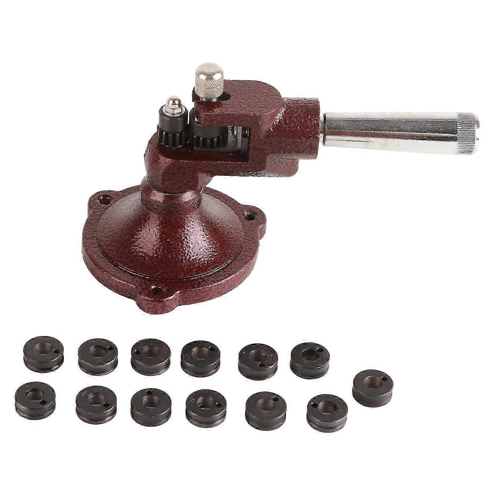 Jewelry Ring Stretcher Expander Enlarger Jewelry Making Processing Tool with 14pcs Rollers