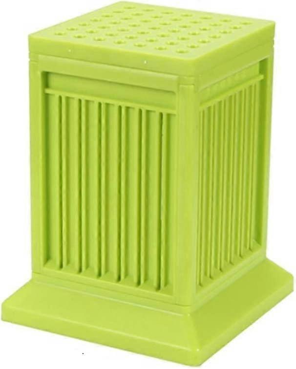 49 Holes Reusable Grill Meat Cutting Tool Spit Maker Kebab Making Box(green)