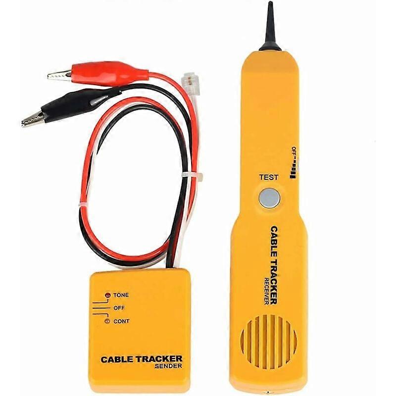 Network Cable Tester RJ-11 Jack Circuit Tester  Wire Tracer and Tone Generator  Wires and Cables Search and Locate