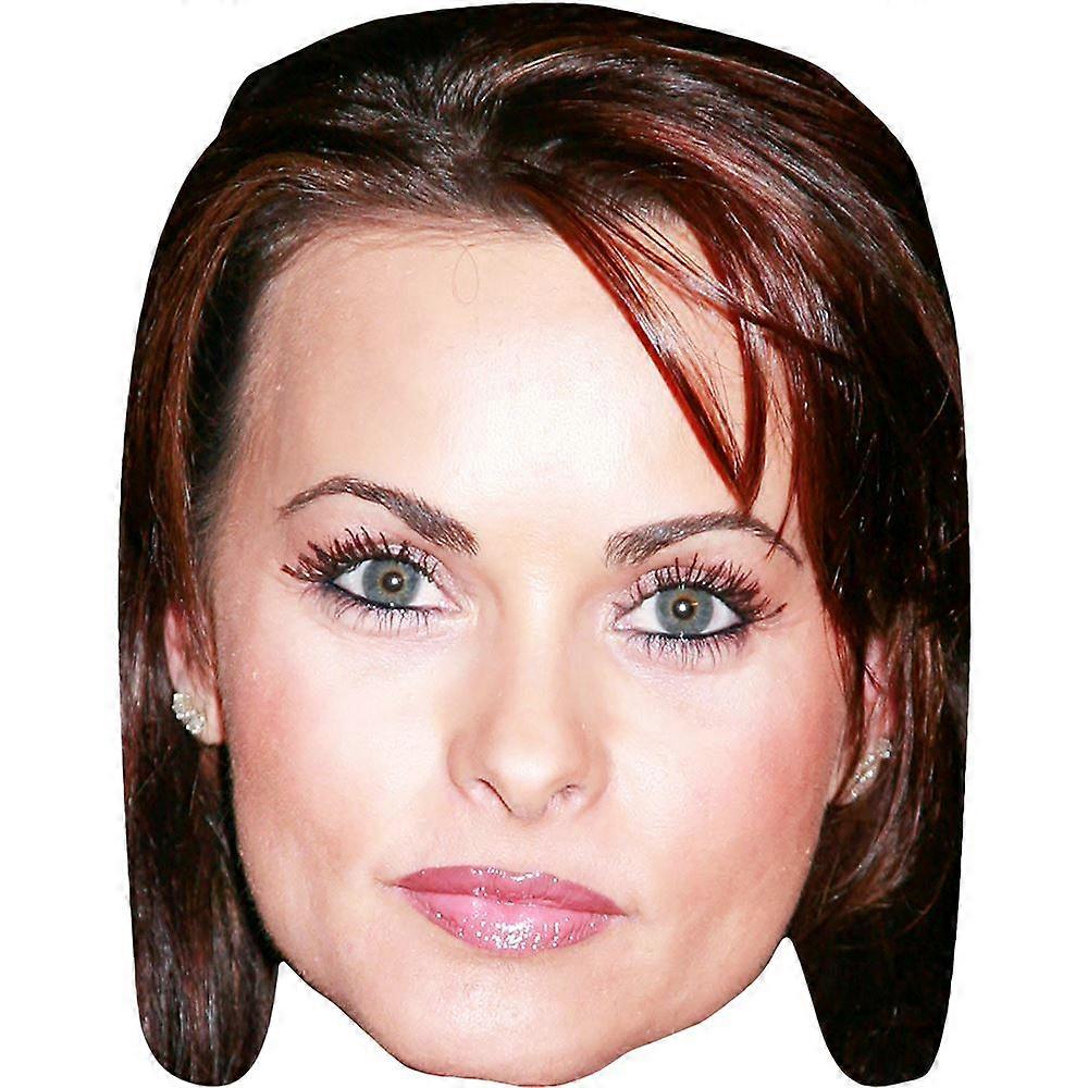 Karen McDougal (Make Up) Celebrity Mask, Flat Card Face